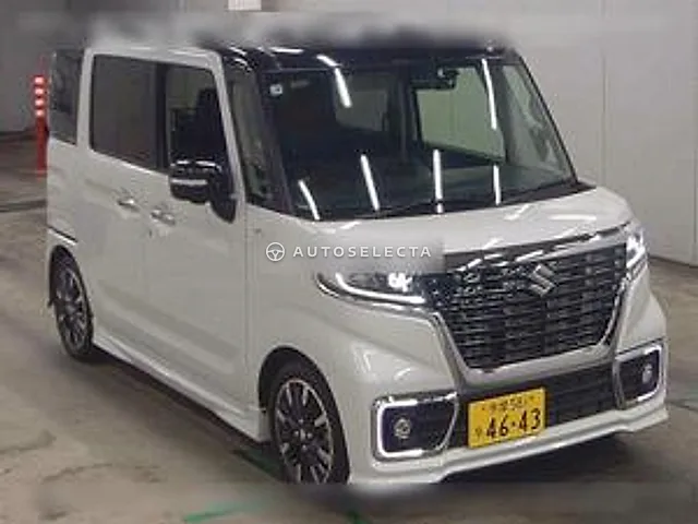 Suzuki Spacia Custom 2019, auction grade 4.5