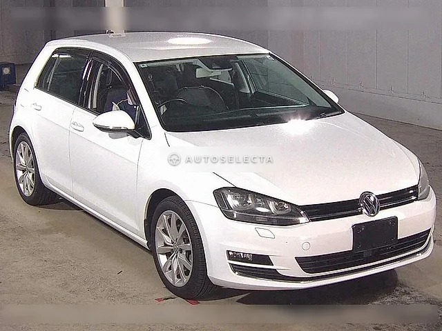 Volkswagen Golf 2014, auction grade 4.5