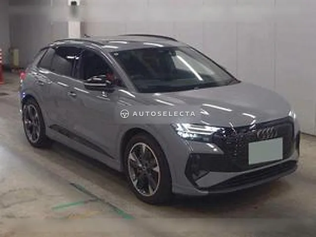Audi Q4 e-tron 2025, auction grade 4.5