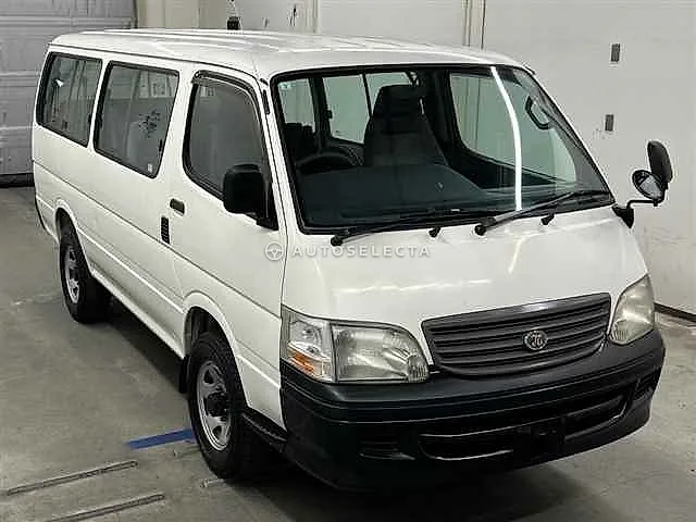 Toyota Hiace Wagon 2001, auction grade 3.5