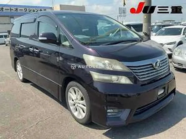 Toyota Vellfire 2008, auction grade 3.5