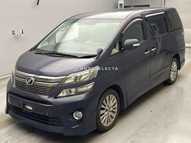 Toyota Vellfire 2013, auction grade 3