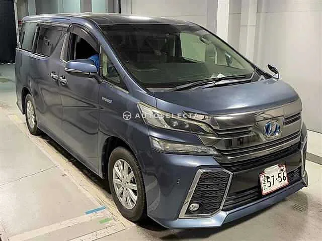 Toyota Vellfire 2015, auction grade 3.5