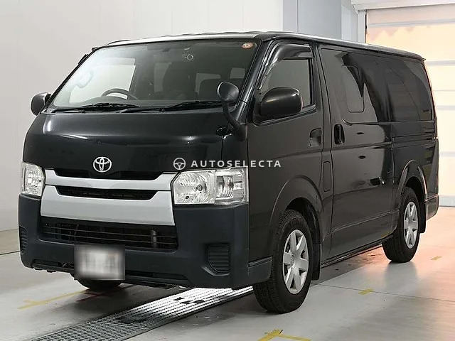 Toyota Hiace Van 2014, auction grade 3.5