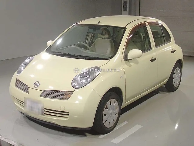 Nissan March 2005, auction grade RA