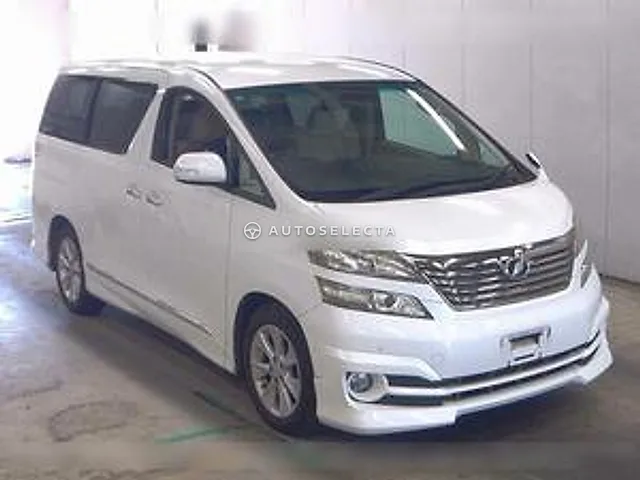 Toyota Vellfire 2008, auction grade 3.5