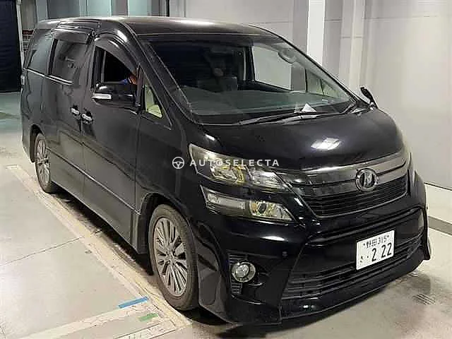 Toyota Vellfire 2014, auction grade 3.5