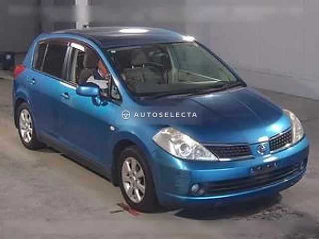 Nissan Tiida 2006, auction grade 3.5