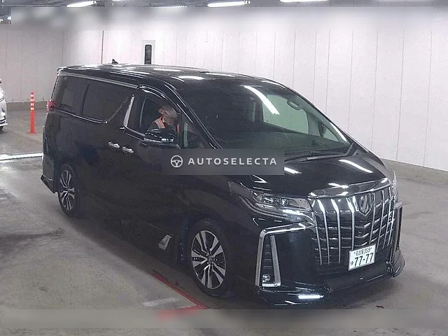 Toyota Alphard 2019, auction grade R