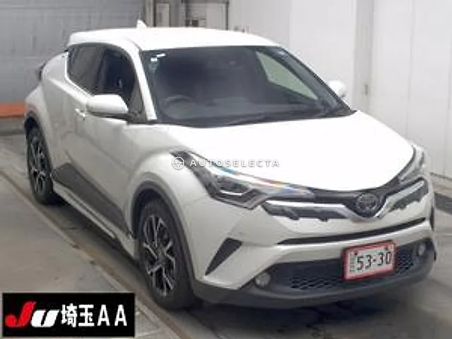 Toyota C-HR 2017, auction grade 3.5