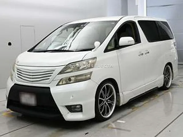 Toyota Vellfire 2010, auction grade 3.5