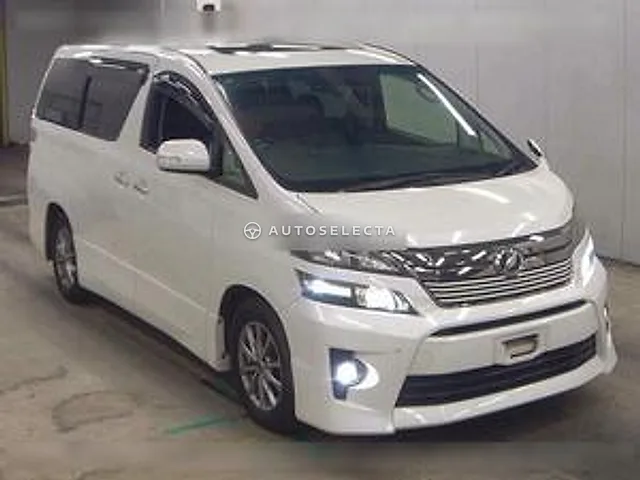 Toyota Vellfire 2012, auction grade 4