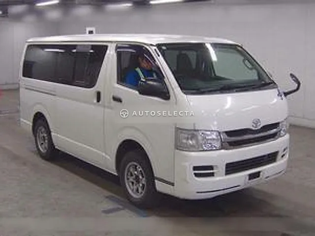 Toyota Hiace Van 2008, auction grade 3.5