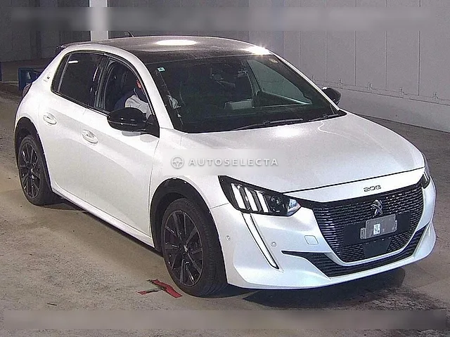 Peugeot 208 2022, auction grade 4.5