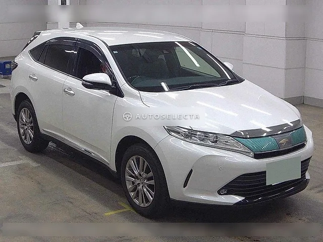 Toyota Harrier 2017, auction grade 3.5
