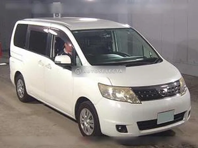 Nissan Serena 2008, auction grade 3.5