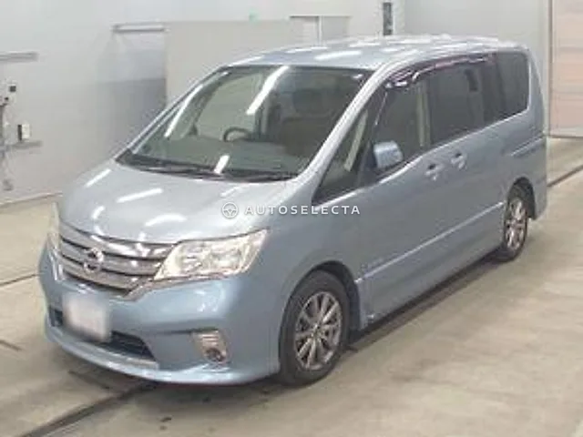 Nissan Serena 2013, auction grade 3.5