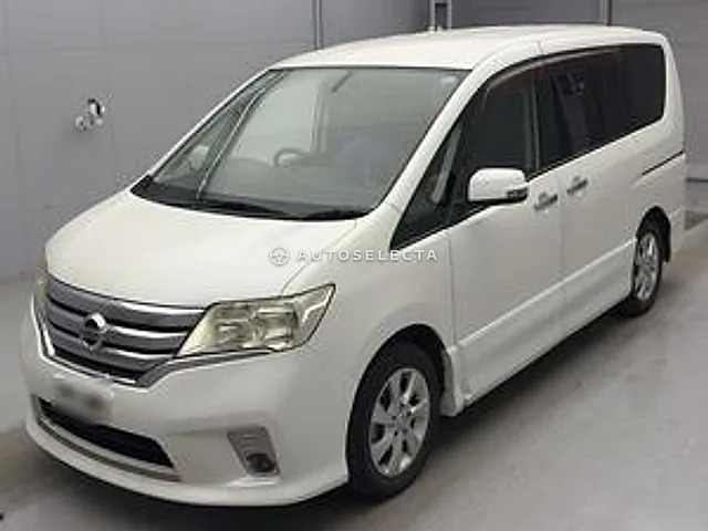 Nissan Serena 2011, auction grade 3.5