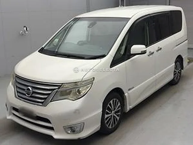 Nissan Serena 2015, auction grade RA