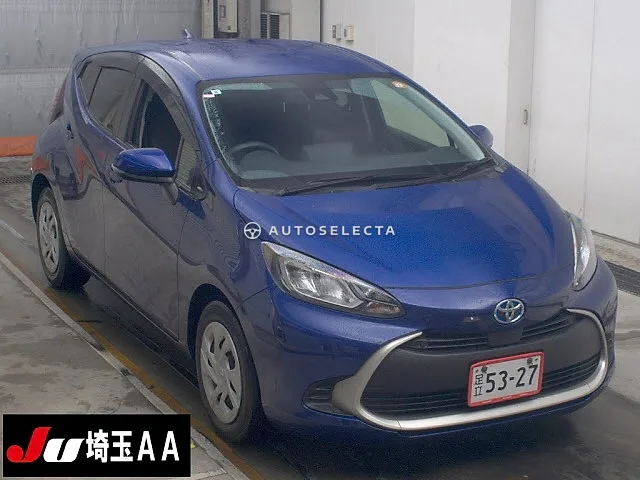 Toyota Aqua 2021, auction grade 3.5