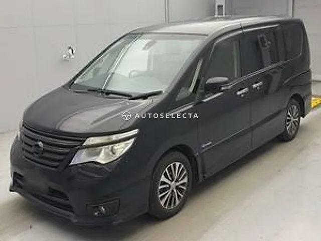 Nissan Serena 2014, auction grade 3.5