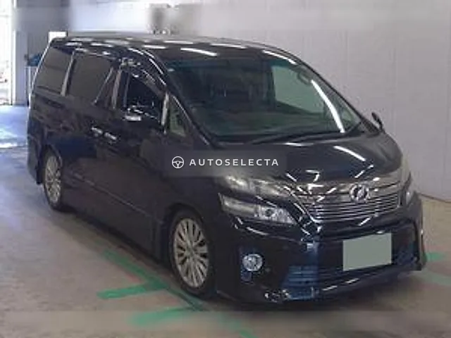 Toyota Vellfire 2012, auction grade 3