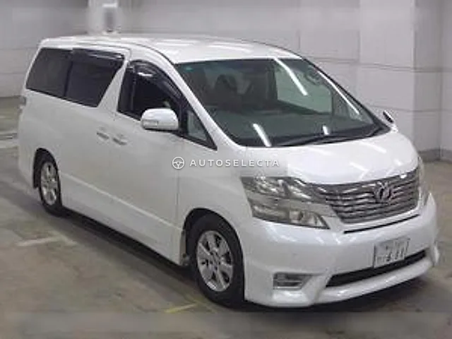 Toyota Vellfire 2011, auction grade 3.5
