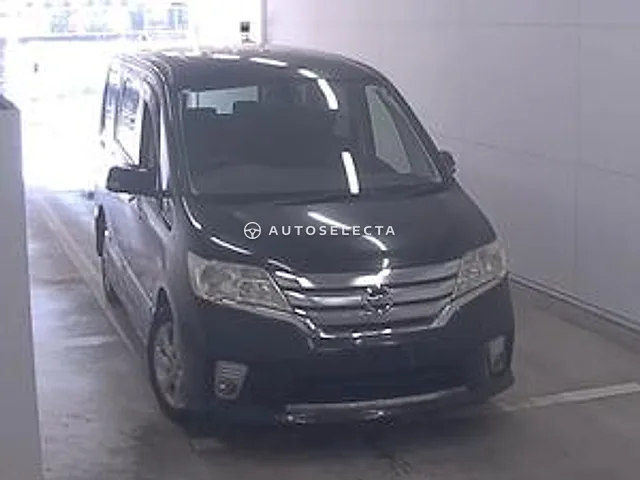 Nissan Serena 2013, auction grade 3.5