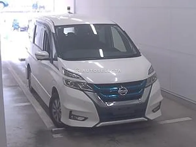 Nissan Serena 2018, auction grade 3.5