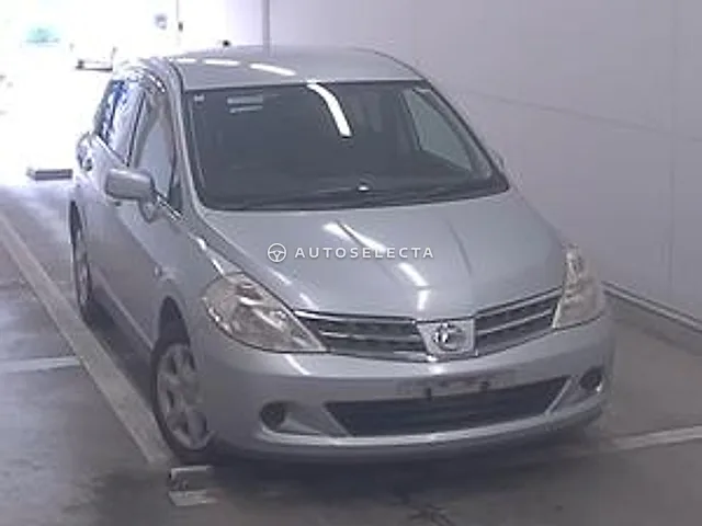 Nissan Tiida 2008, auction grade 3.5