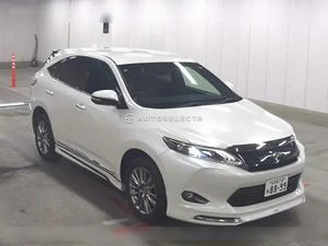 Toyota Harrier 2016, auction grade 3.5