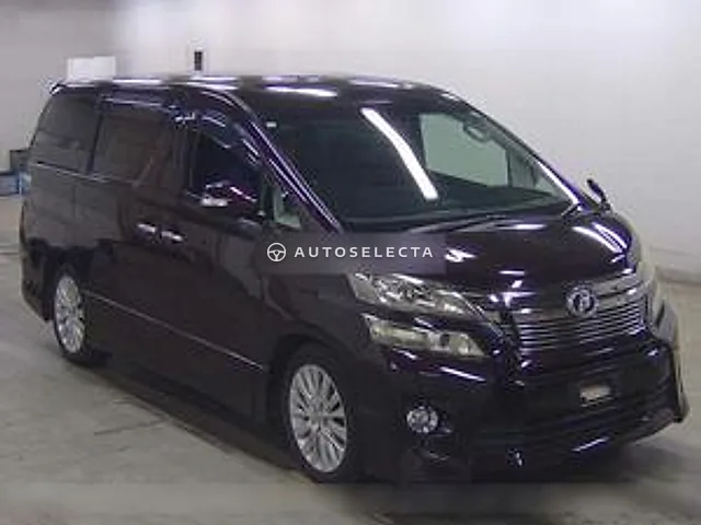 Toyota Vellfire 2012, auction grade 3.5