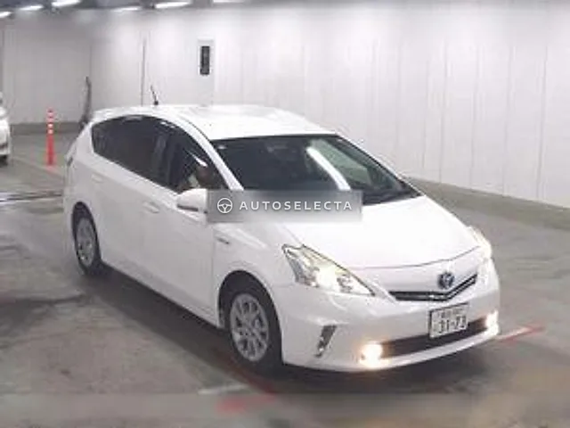 Toyota Prius Alpha 2014, auction grade 4
