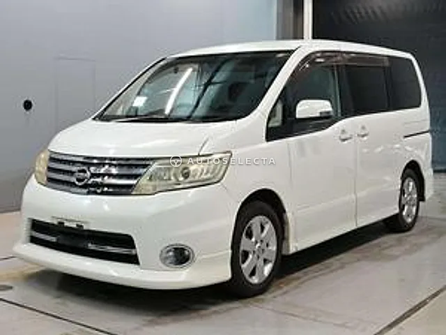 Nissan Serena 2010, auction grade 3.5