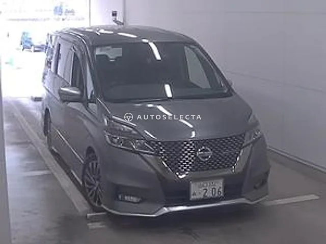 Nissan Serena 2018, auction grade 3.5