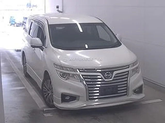 Nissan Elgrand 2017, auction grade 3.5