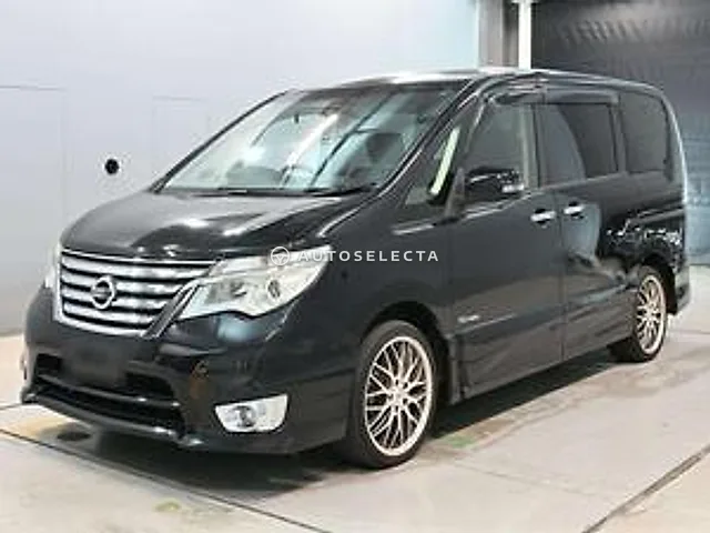 Nissan Serena 2015, auction grade 3.5