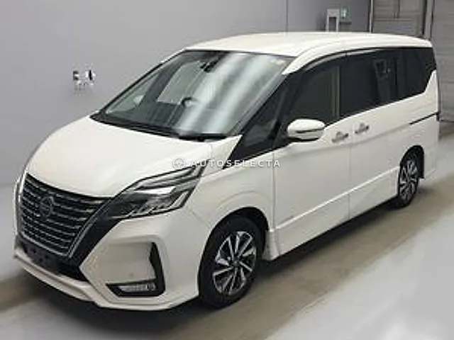 Nissan Serena 2019, auction grade 3.5