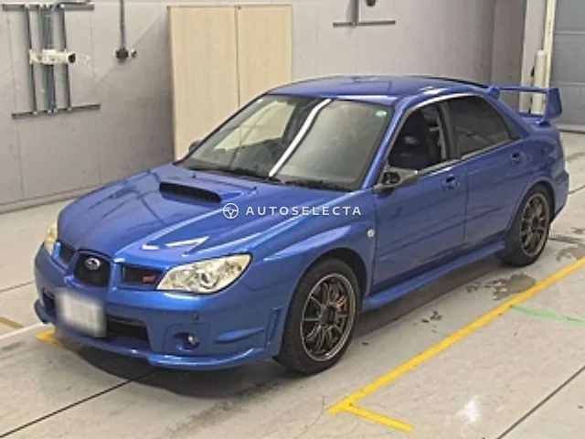Subaru Impreza WRX STI 2007, auction grade 4