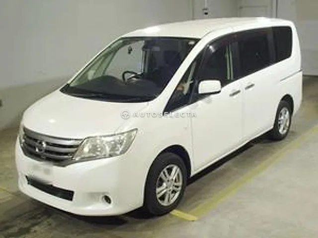 Nissan Serena 2012, auction grade 3.5