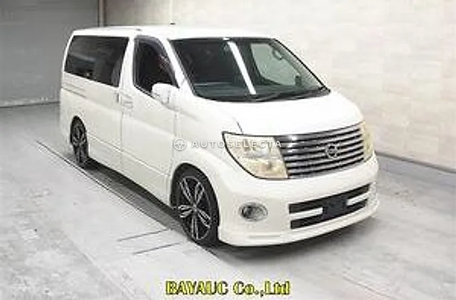 Nissan Elgrand 2005, auction grade 3.5
