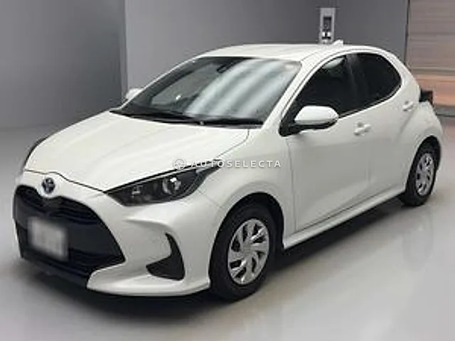 Toyota Yaris 2022, auction grade 3.5