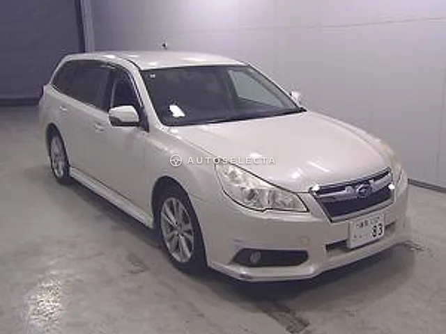 Subaru Legacy Touring Wagon 2012, auction grade R