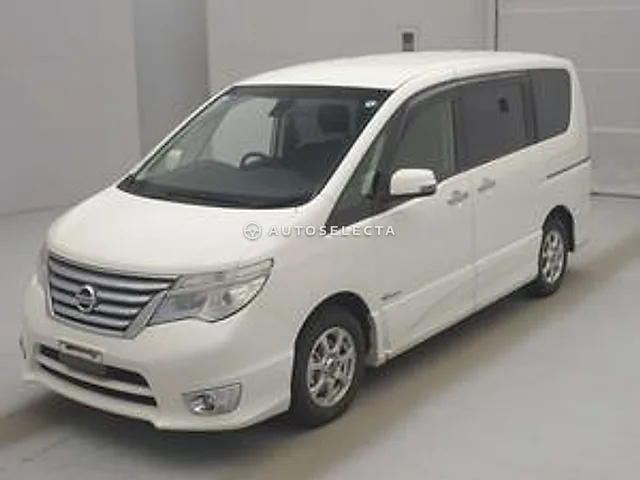 Nissan Serena 2015, auction grade RA