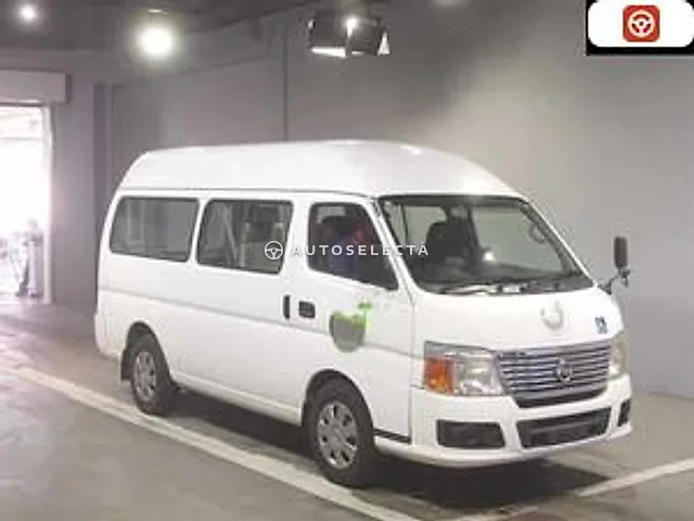 Nissan Caravan 2008, auction grade 3.5