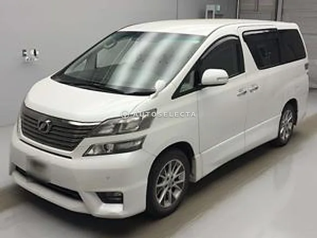 Toyota Vellfire 2011, auction grade 3.5