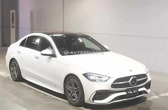 Mercedes-Benz C-Class 2022, auction grade 4.5