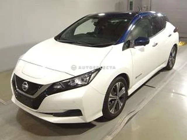 Nissan Leaf 2019, auction grade 3.5