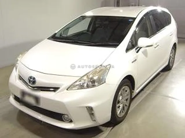 Toyota Prius Alpha 2014, auction grade 4