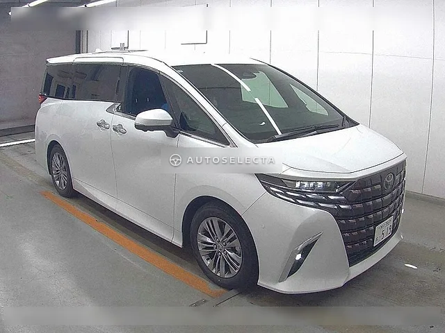 Toyota Alphard 2025, auction grade 5